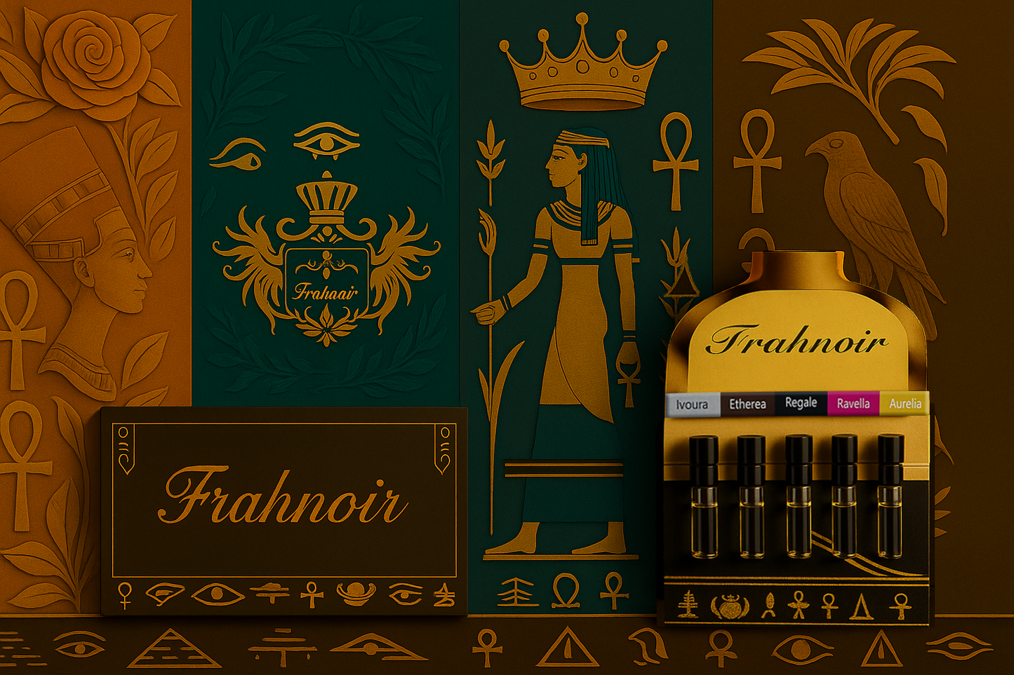 FRAHNOIR Discovery Perfume Set – 5 x 3ml